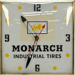 Vintage "Monarch Industrial Tires" Advertisement Light-