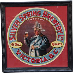 Silver Spring Brewing Ltd. Round Paper Sign