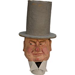 Paper Mache & Cardboard W.C. Fields Mardi Gras Parade