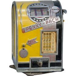1 Cent Daval MFG. Co. "Penny Pack" Cigarette 3-Reel