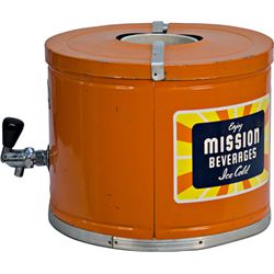 KOOL-AIRE Mission Beverage Metal Counter Dispenser w/