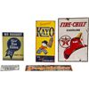 Image 1 : Lot Of 5 Signs, Including:  Pabst Blue Ribbon