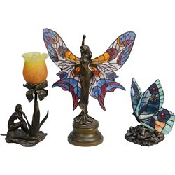 Lot Of 3 Figural Table Lamps