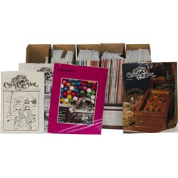 Large Lot Of Assorted "The Coin Slot" Collector Magazin