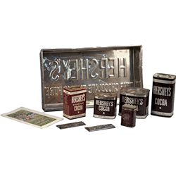 Lot Of Early Hershey Chocolate Items, Including: