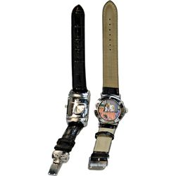 Lot Of 2 "Naughty" Wrist Watches