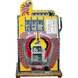 5 Cent Mills Novelty War Eagle Slot Machine c1931