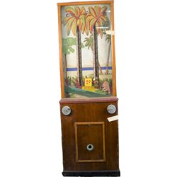 English Penny Monkey Climbing Two Player Arcade Machine