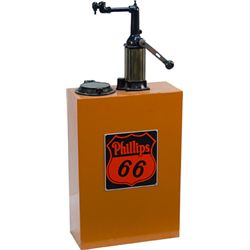 Vintage Phillips 66 Gas Station Hand Pump Oil Station,