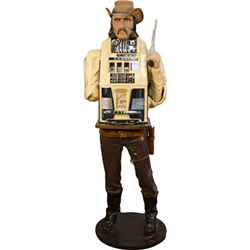 25 Cent Mills Novelty Hi-Top "Bandit" Slot Machine c195