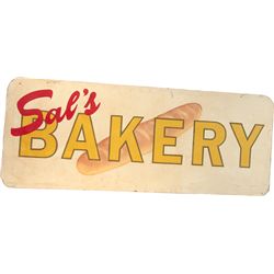 Hand-Painted "Sales Bakery" Wood Sign