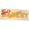 Image 1 : Hand-Painted "Sales Bakery" Wood Sign