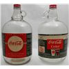 Image 1 : (2) One Gallon Glass Coca Cola Syrup Jugs