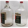Image 2 : (2) One Gallon Glass Coca Cola Syrup Jugs