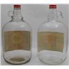 Image 3 : (2) One Gallon Glass Coca Cola Syrup Jugs