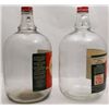 Image 4 : (2) One Gallon Glass Coca Cola Syrup Jugs
