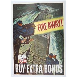 WWII Official War Poster