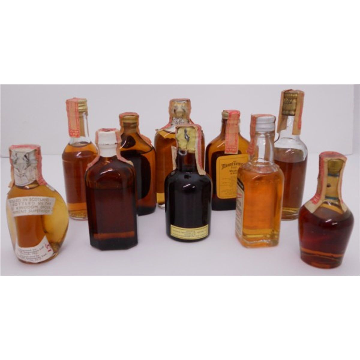 Miniature Liquor Bottles