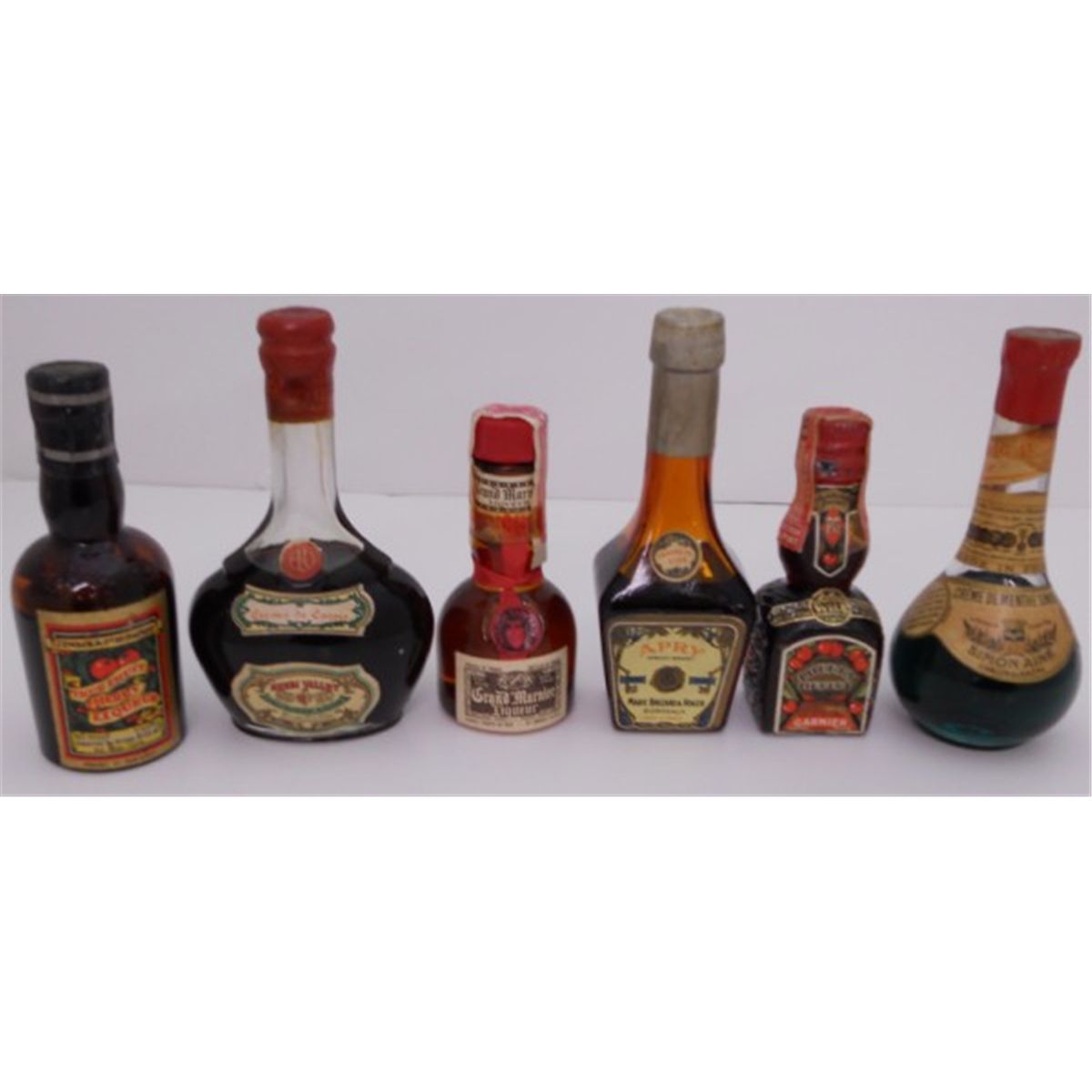 Miniature Liquor Bottles "Liqueurs"