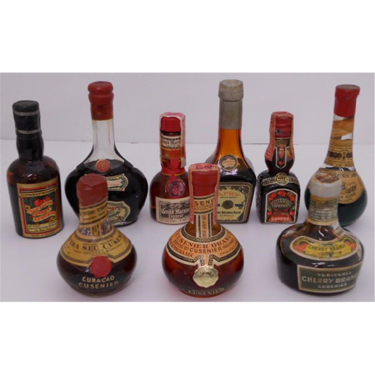 Miniature Liquor Bottles "Liqueurs"
