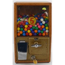 Baby Grand Gumball Machine with Key