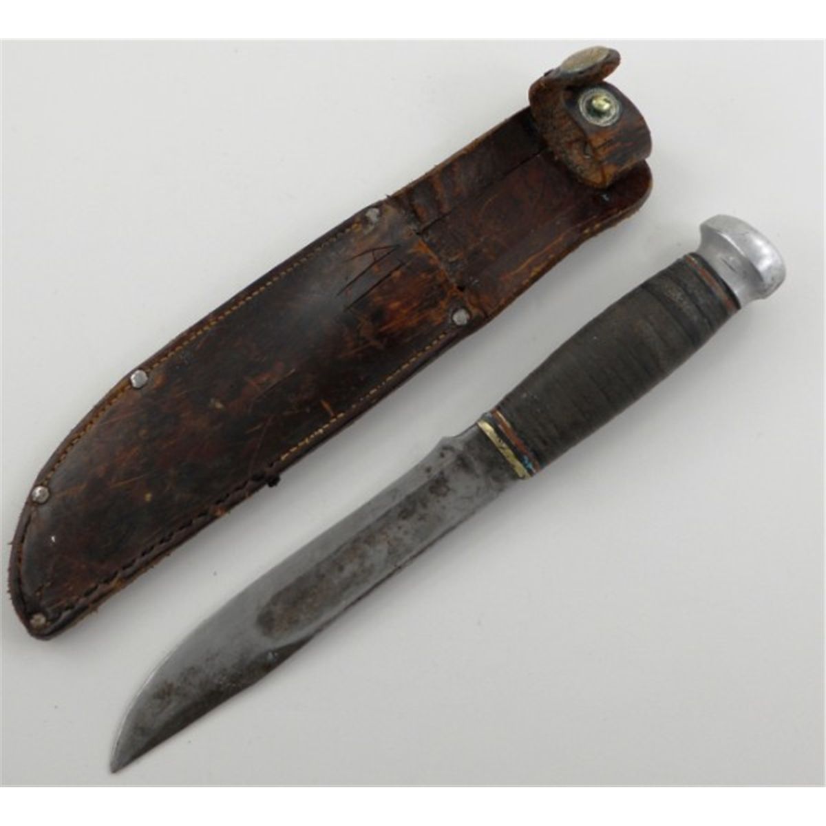 Marbles Gladstone Michigan USA Knife with Original Sheath