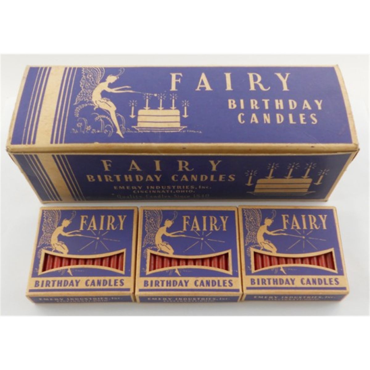 Full box of Birthday Candles