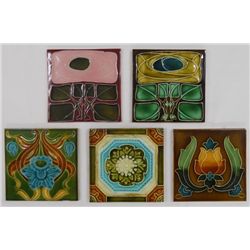 Five Decorative Tiles
