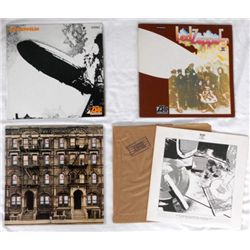 Led Zeppelin Vinyl Albums Four Different