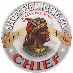 Sleepy Eye Milling Company Barrel Label