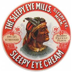 Sleepy Eye Mills Barrel Label