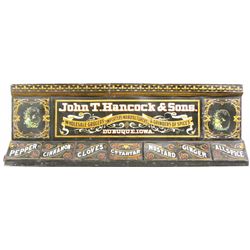 John T. Hancock & Son Tin Store Spice Bin