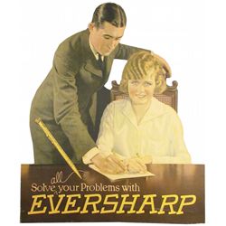 Eversharp Die Cut Cardboard Window Display