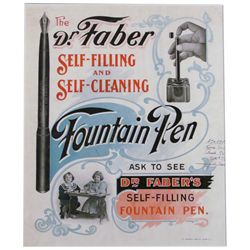 Dr. Faber Fountain Pen Printers Proof
