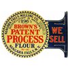 Image 1 : Brown's Patent Process Flour Steel Flange Sign