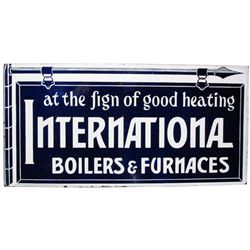 International Boilers & Furnaces Flange Sign