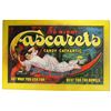 Image 1 : Cascarets Candy Cathartic Paper Sign