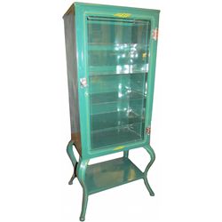 Large Porcelain Dental or Medical Cabinet