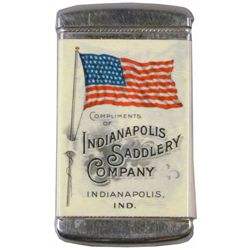 Advertising Celluloid Match Safe