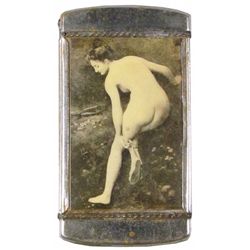 Advertising Celluloid Match Safe