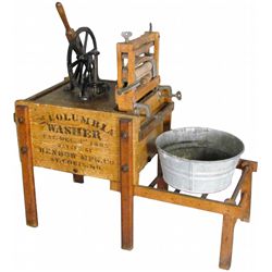 Salesman Sample "The Columbia Washer"