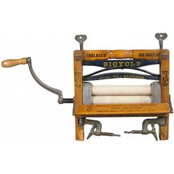 Salesman Sample Bicycle Wringer