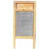 Image 1 : Salesman Sample Glass & Wood Washboard