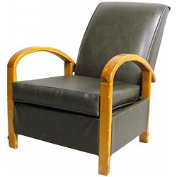 Salesman Sample Leatherette Chair