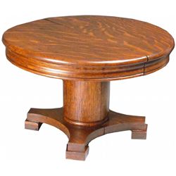 Salesman Sample Oak Dining Room Table