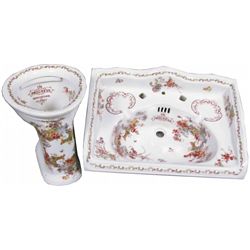 Salesman Sample Porcelain Sink & Toilet