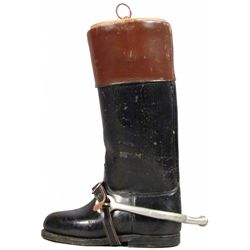 Salesman Sample Leather Riding Boot