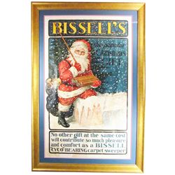 Bissell's Paper Poster Christmas Motif