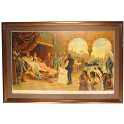 Columbus Buggy Company Paper Sign