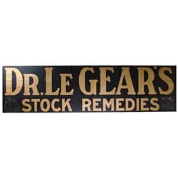 Dr. Le Gears Stock Remedies Paper Banner